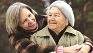 Two Women Hugging Two Women Hugging