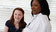 Doctor and patient Doctor and patient